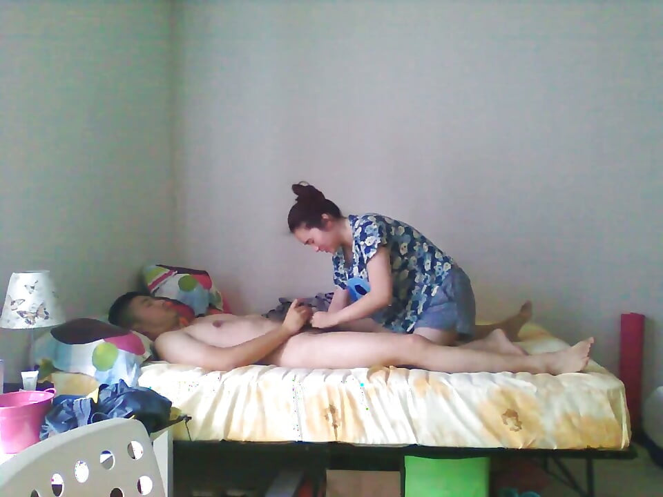 Submissive Teen Chinese Slut Sucks My Dick and Swallows My Cum