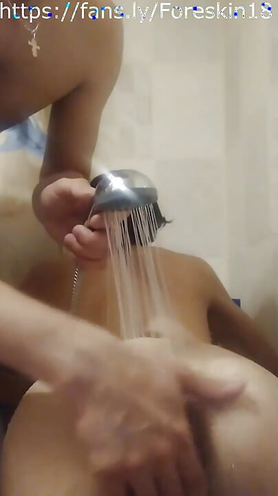 An impudent man shaved a hole for a young twink to fuck him hard!