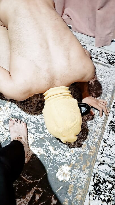 Intense Foot Domination  Broken Slave Worships My Shoes