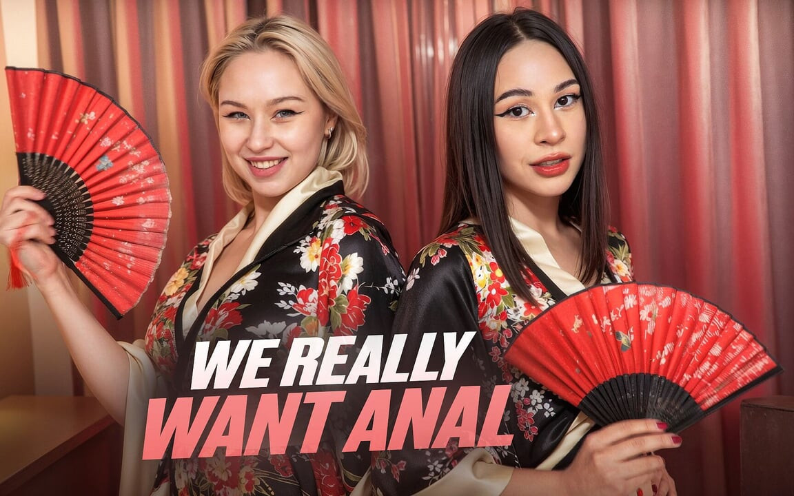 Lesbian Play Turns Into Anal Foursome: Roxy Muray & Sara Bork Get Used