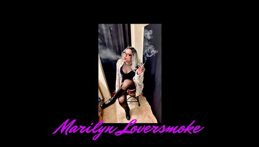 Marilyn Smoking Fetish Big Cock Tease