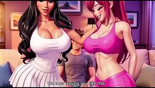 Мачеха и сводная сестра соблазняют пасынка табу