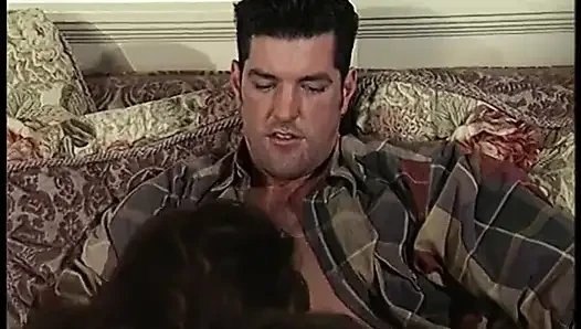 Two cock hungry classmates with nice bodies falls on dude's dick