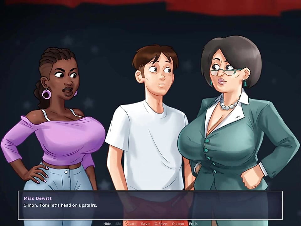 Summertime saga: stepmom seduces her stepson ep 181,182,183