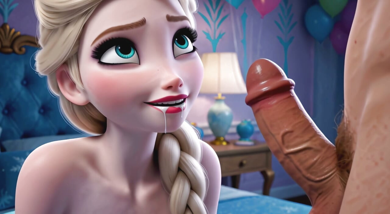 Elsa'nın 18. Doğum Günü: Bekaretini Kaybetmesi - Bölüm 2 (Hentai