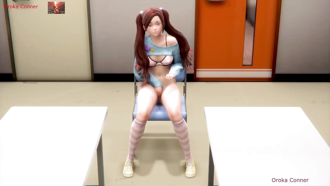 Classroom Caught: From Masturbation to Lesbian Scissoring Demo