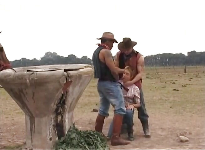 Dirty cowboys 3some