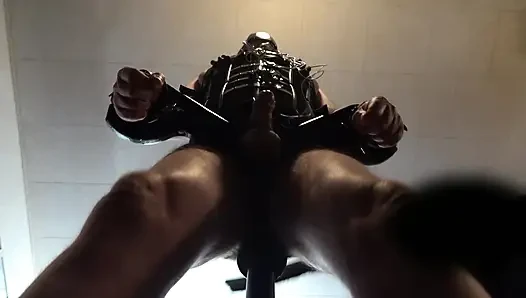 Cock and Wrist Stock on the One Bar Prison with Intense Electro Play