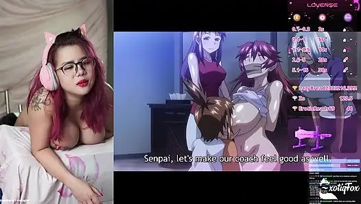 JOSHI LUCK HENTAI'YI SIKIŞ MAKINEMDE IZLERKEN INLEMEDEN DURAMıYORUM