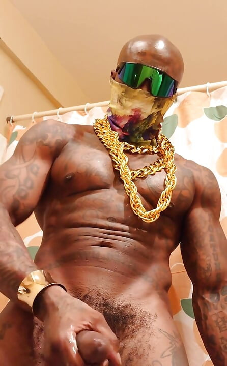 BBC Worship Hallelujah Johnson (I Planned it Out) Tall Dark Chocolate Muscles Tattoos Hairy BBC Hallelujah Johnson Masturbating