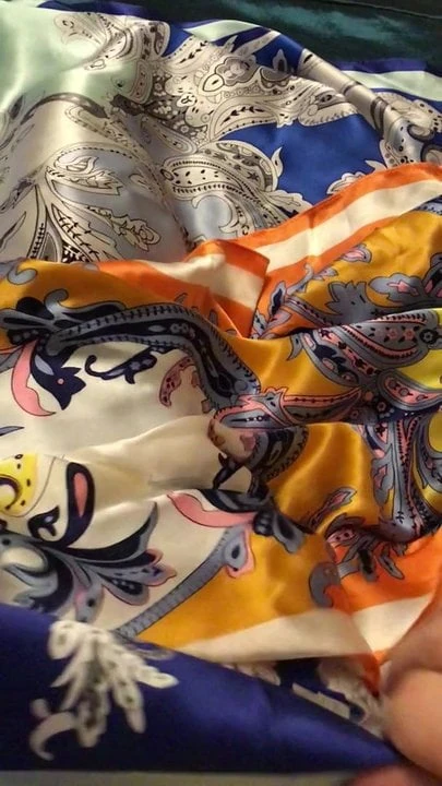 Silk scarf fun