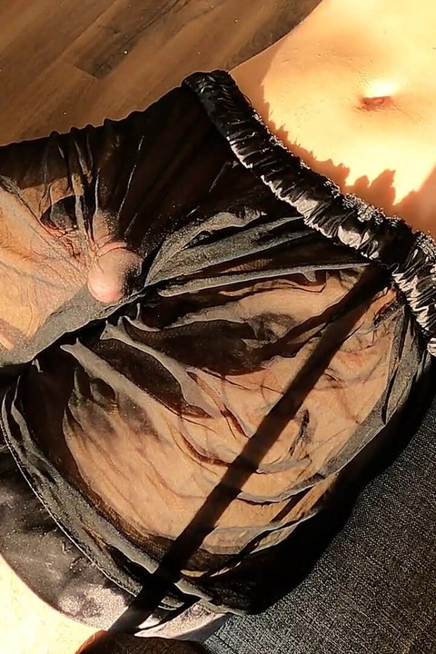 I Cum in My Transparent Boxers Without Even Touching Myself.