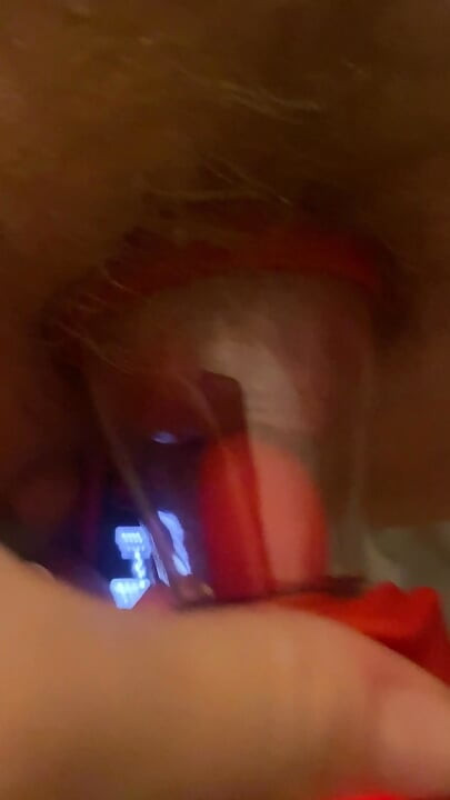 Fucking my wet pussy with two toys