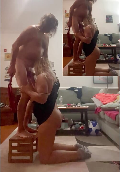 WHIPPED submission during hot blowjob