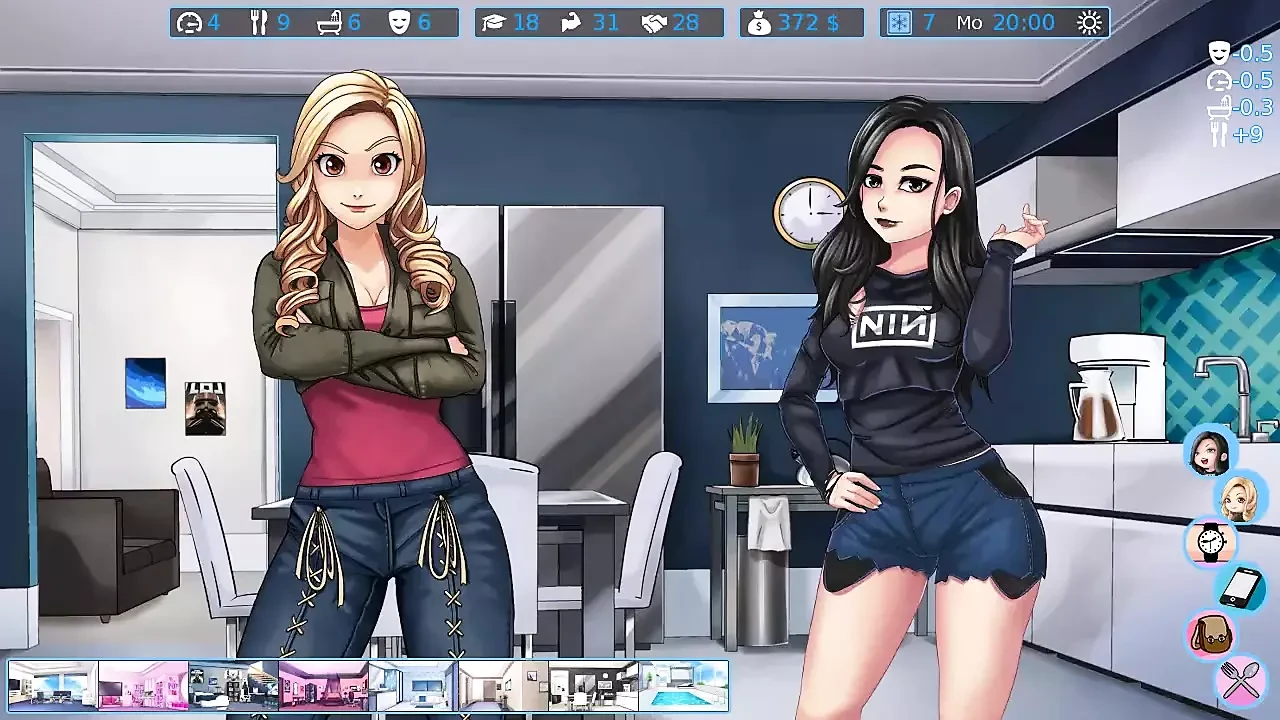 Loveskysan69의 러브 섹스 두 번째 기지 5부 게임 플레이