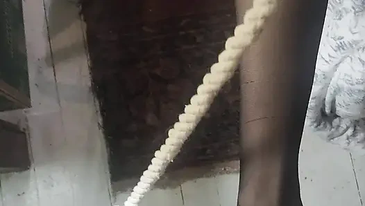 Goode Girl Unholy Crucifix Ballbusting Pt2