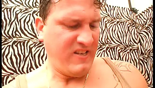 Two hairy matures share big and hard wang