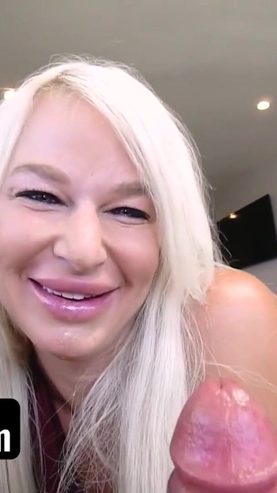 Thrilling moment from "Blonde Big Ass Big Tits MILF Stepmom London River Has Sex With Stepson As An Apology - PervMom"
