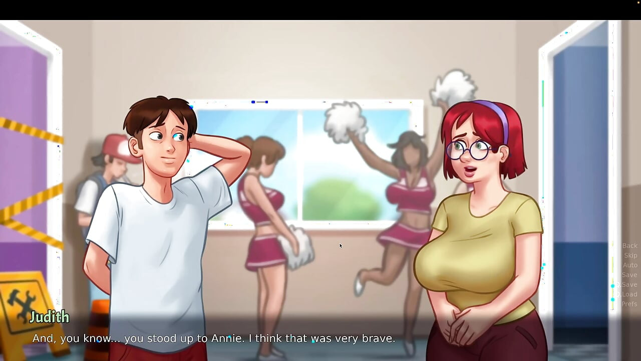 Permainan saga musim panas. Cikgu Perancis, seks perpustakaan, majalah nakal