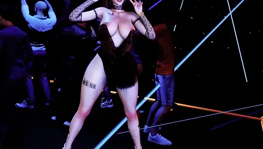 3D BBW Mature MILF Stripper Got Fucked so Hard by BBC