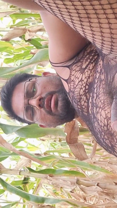 I Was Playing with Big Dildo in My Field