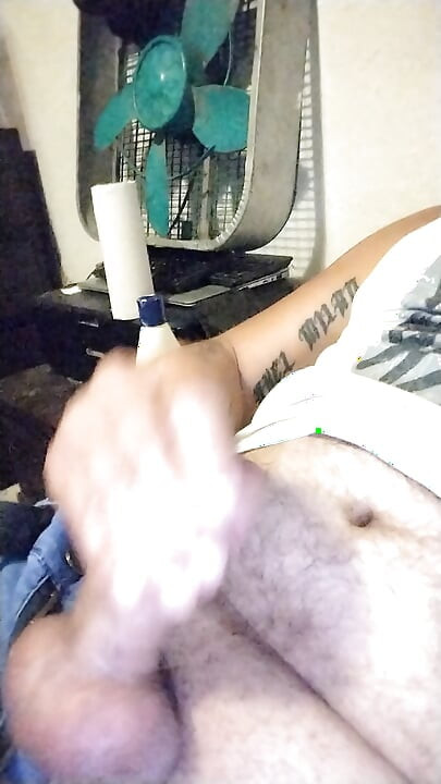 Using toy on my dick