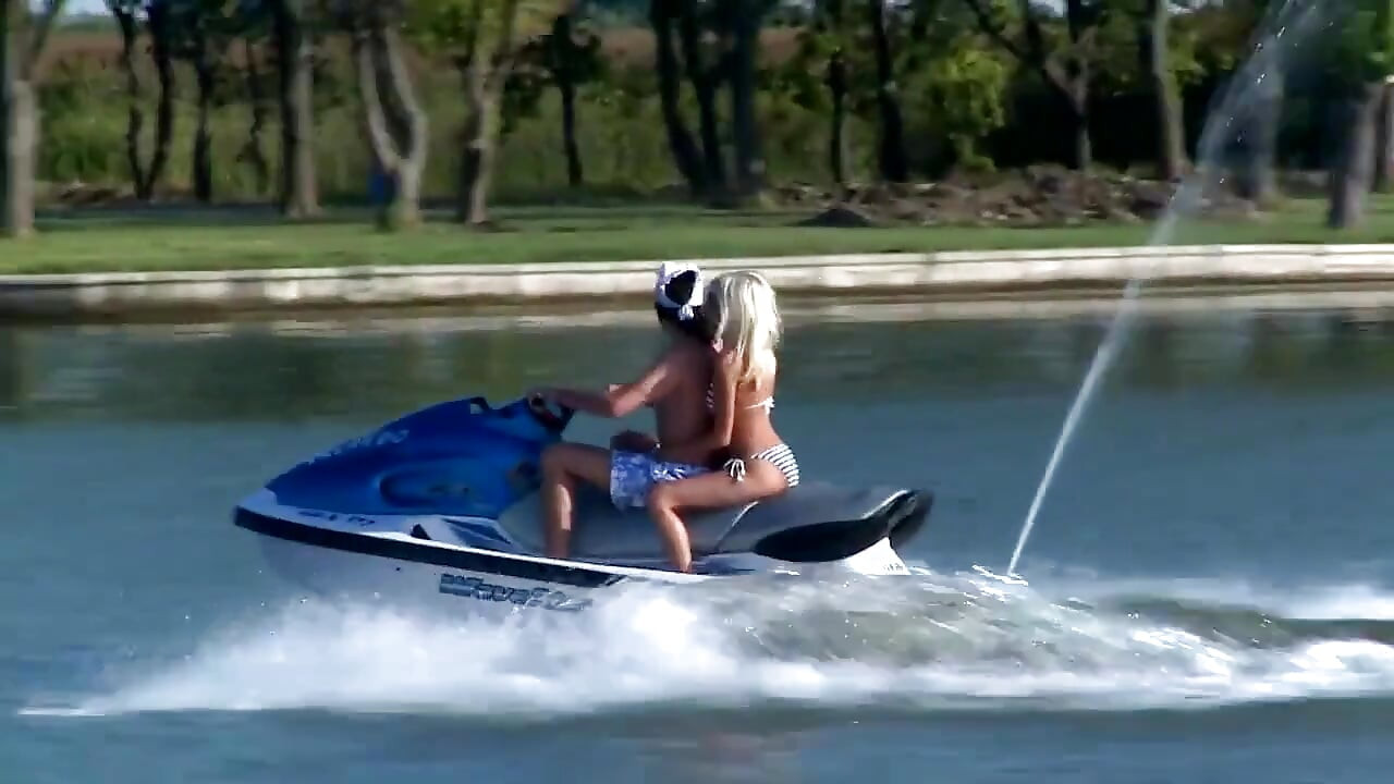 Beautiful Blonde with Big Natural Tits Loves Getting Fucked on the Beach by a Big Hard Cock