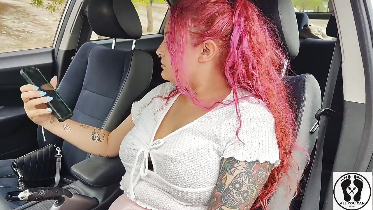 Desperate Woman in Trouble with Her Car Female Desperation