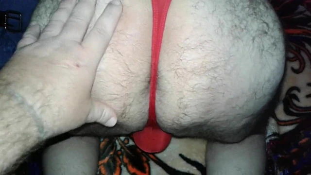 Playing in my thong