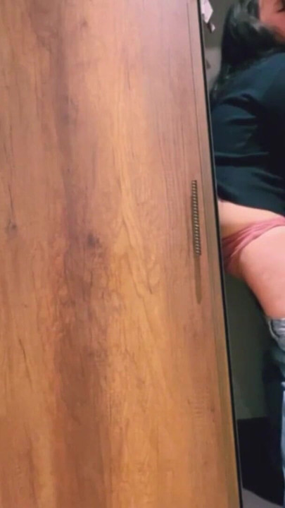 We touch each other's pussies in the closet without anyone noticing | Clip 1