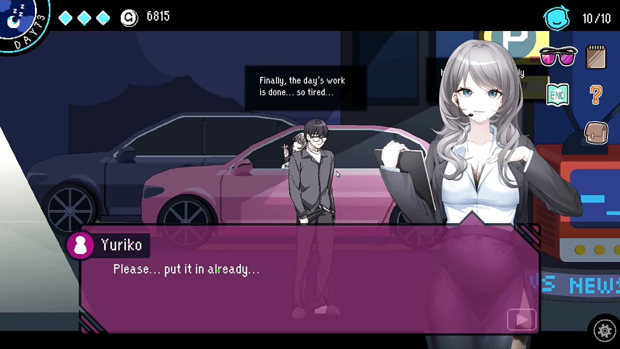 Hentai Game - TV Station Hentai Sex Scenes (TV Anchor, Bus Stop Lady, and Office Clerk Heroines) - The Censor
