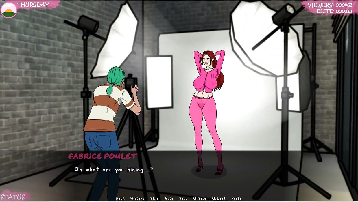 Project Hotwife - Gameplay - Rollelek - Ektemannen elsker at kona viser seg fram for mannlig kollega