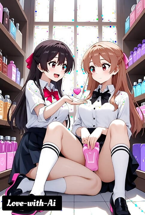 Hentai 2026! They love sucking on their ice cream that's dripping down their breasts