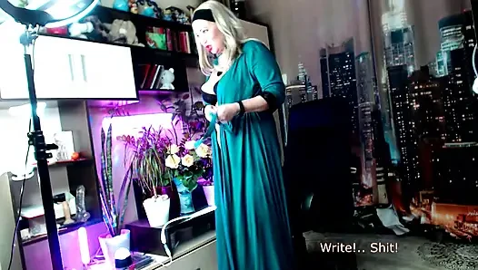 Der Psychologe Nadezhda Viktorovna geht zur Freude ihrer nachlässigen Schüler auf all die harte Arbeit an ...))