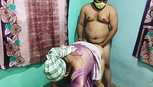After Shower Sex with Saree and She Love It