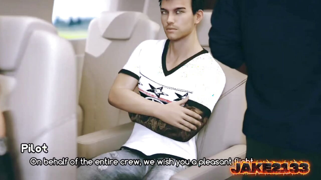 Joining A Flight 3D Story Game Gameplay in English voiceover