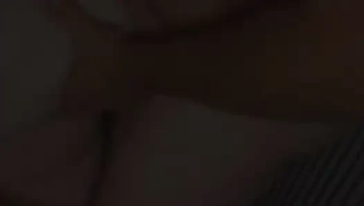 Sucking off the Husband to Reverse Cowgirl Then He Comes All Over My Tits