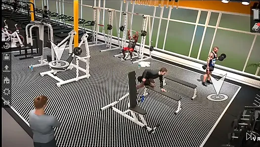 Be Submissive to the massive dick in the gym of men.