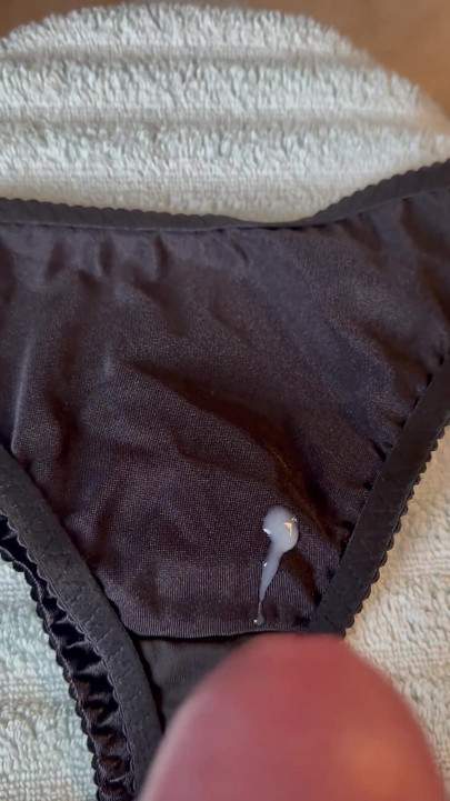 Cum on Wife’s Panties 18