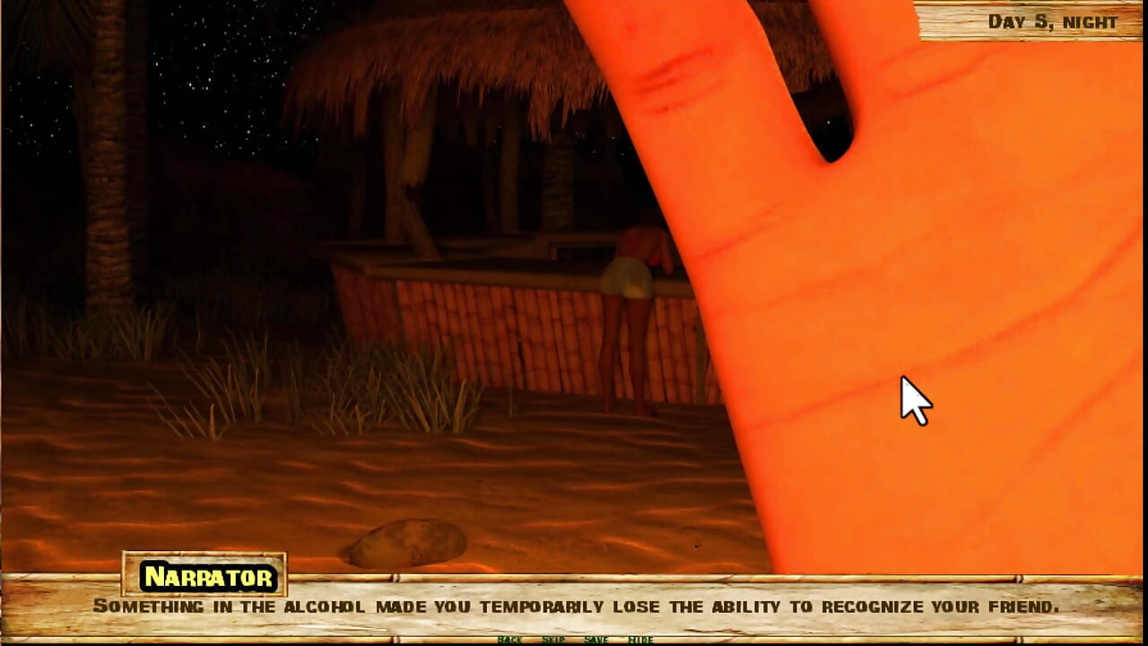 Lewd Island # 5 - naprawdę uwielbia ssie kutasa, jakby była profesjonalistą