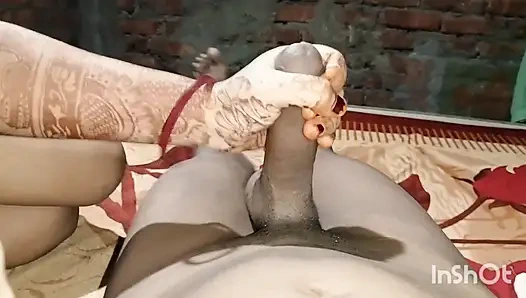 shadi ke din husband ne lund chusvaya