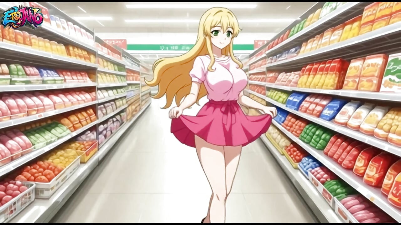 Supermarket Girl Falls in Love with Her Boss Anime Romance
