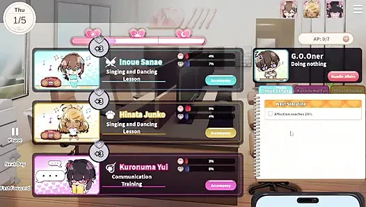 1 V-Lover Playthrough. Lovely Women And Nice Art Style.