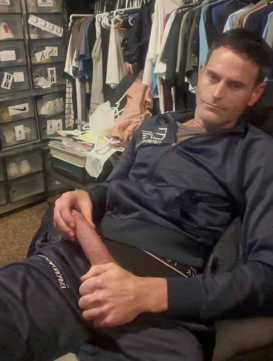Mike masturbating again
