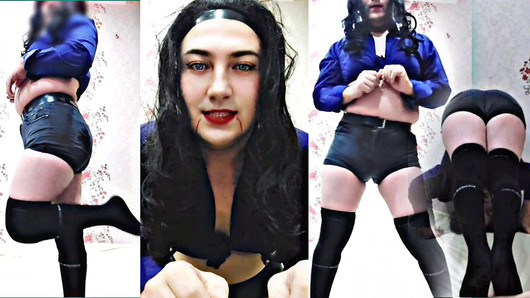 Gros cul rebondi sexy ladyboy chaud mignonne crossdresser salope tapette cosplayeuse modèle créateur