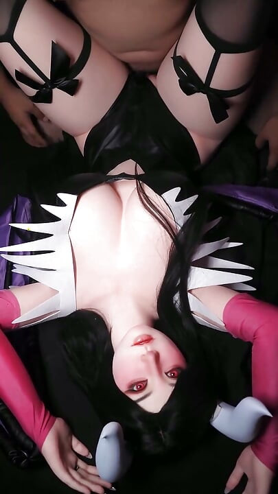 Lilith X 모리건 코스플레이 다크스타클러스