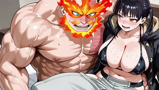 Пристрастие (MHA) х Тамаки (Огненная сила)