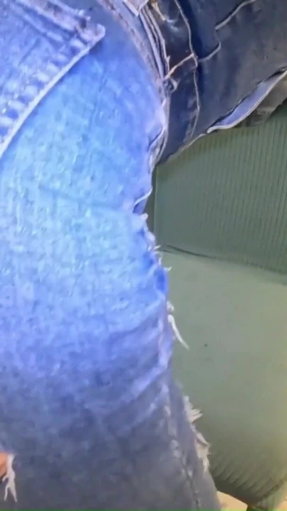 Hardcore Tease & Double Cum on My Ripped Jeans and Open Denim Jacket | Clip 2