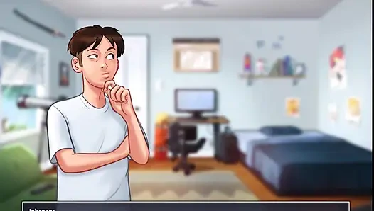 Summertime Saga - Jessy играла с собой