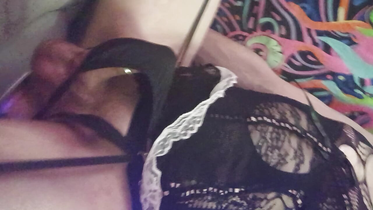 Sitting on my big dildo